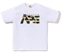 A BATHING APE 1ST CAMO TACTICAL LOGO TEE