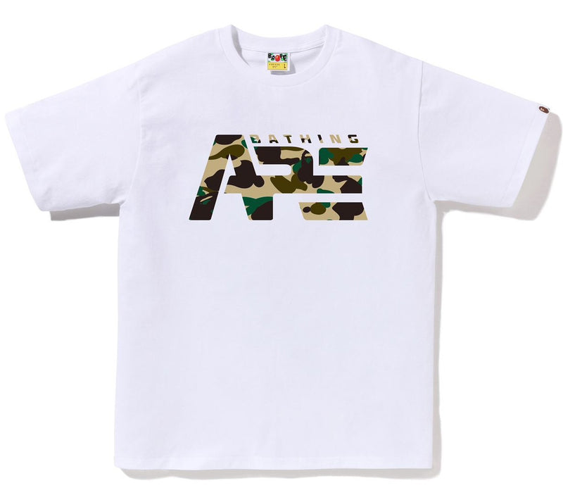A BATHING APE 1ST CAMO TACTICAL LOGO TEE