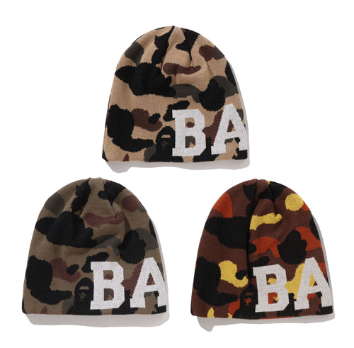 A BATHING APE 1ST CAMO KNIT CAP