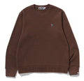 A BATHING APE ONE POINT CREWNECK SWEAT SHIRT