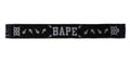 A BATHING APE BAPE LOGO JACQUARD SCARF