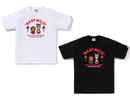 A BATHING APE YEAR OF THE HORSE BABY MILO TEE