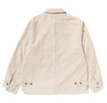 A BATHING APE LINE CAMO PATCH WORK JACKET ( IVORY )
