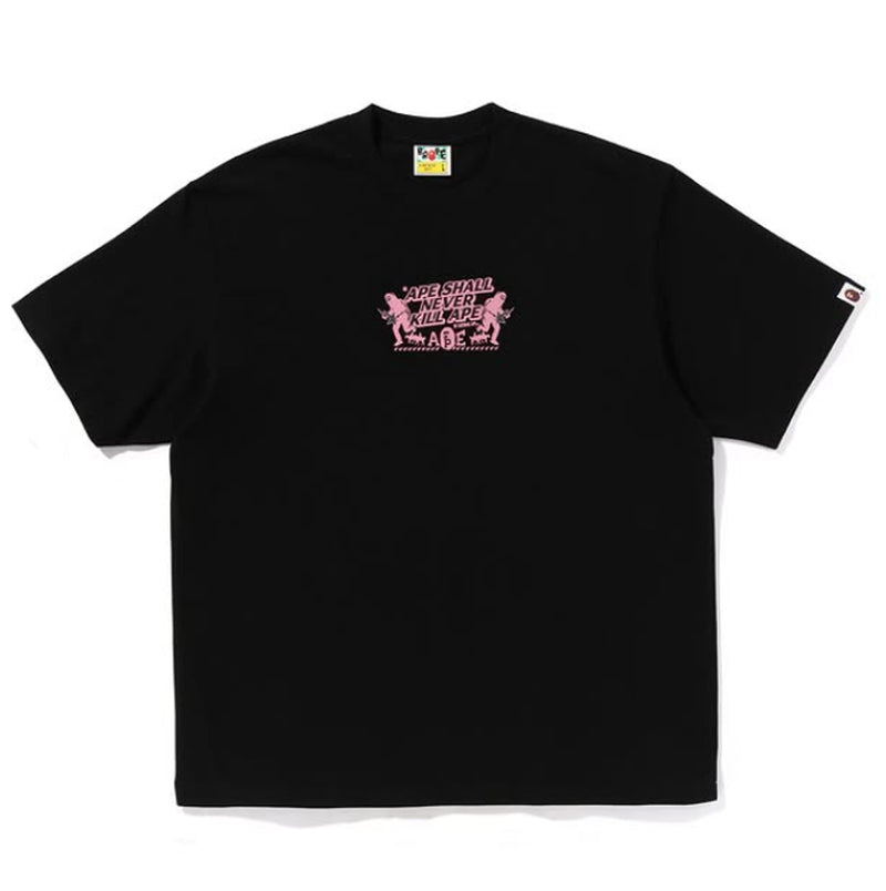A BATHING APE BAPE SLOGAN RELAXED FIT TEE