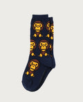 A BATHING APE BAPE KIDS BABY MILO PATTERN SOCKS