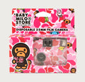 A BATHING APE BABY MILO STORE BABY MILO DISPOSABLE 35MM FILM CAMERA