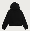 A BATHING APE Ladies' CAMO LACE PATCH BOXY CROPPED PULLOVER HOODIE
