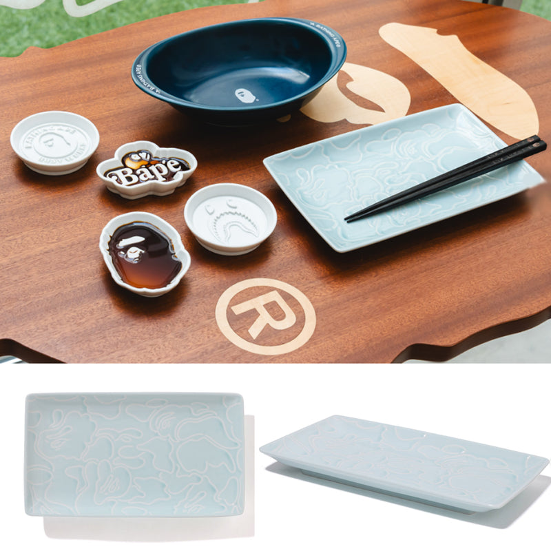 A BATHING APE HASAMIYAKI SQUARE PLATE