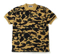 A BATHING APE 1ST CAMO APE HEAD ONE POINT POLO - happyjagabee store