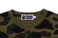 A BATHING APE Ladies' 1ST CAMO MINI TEE