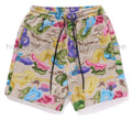 A BATHING APE BAPE ART CAMO SWEAT SHORTS
