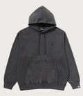 A BATHING APE GARMENT DYED ONE POINT RELAXED FIT PULLOVER HOODIE