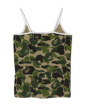 A BATHING APE Ladies' ABC CAMO CAMISOLE