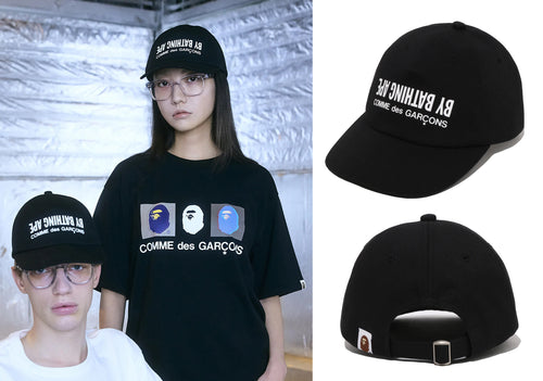 A BATHING APE × COMME des GARCONS CDG OSAKA Limited PANEL CAP
