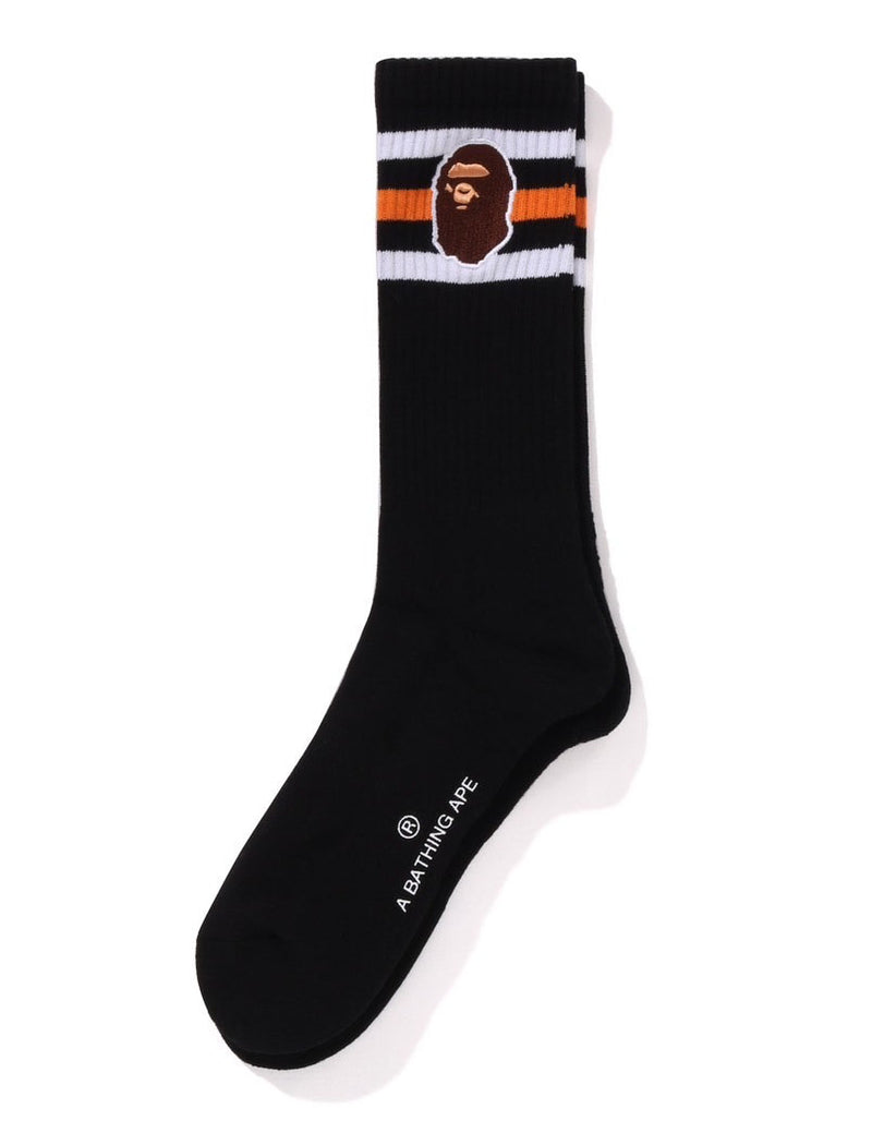A BATHING APE APE HEAD SOCKS