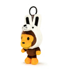 A BATHING APE BABY MILO STORE BABY MILO DOPPY PLUSH DOLL KEYCHAIN 15CM