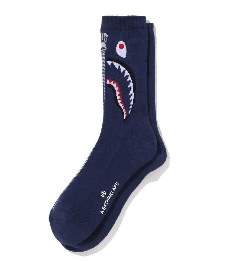 A BATHING APE SHARK JACQUARD SOCKS