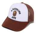 A BATHING APE COLLEGE MESH CAP