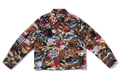 A BATHING APE HYBRID CAMO MULTI BADGE JACKET