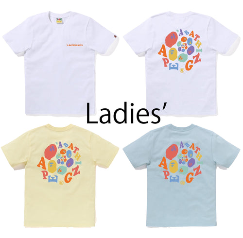 A BATHING APE Ladies' A BATHING APE CIRCLE TEE