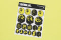 A BATHING APE BAPE STICKER GRAPHIC RELAXED FIT TEE