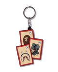A BATHING APE BAPE STORE FUKUOKA RUBBER KEYCHAIN ( FUKUOKA LIMITED )