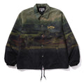 A BATHING APE ART PRINT COACH JACKET