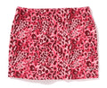A BATHING APE Ladies' WILD LEOPARD PATTERN SWEAT SKIRT