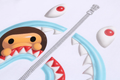 A BATHING APE BAPE KIDS 3D MILO SHARK TEE