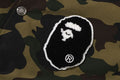A BATHING APE 1ST CAMO VARSITY JACKET