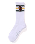 A BATHING APE APE HEAD SOCKS