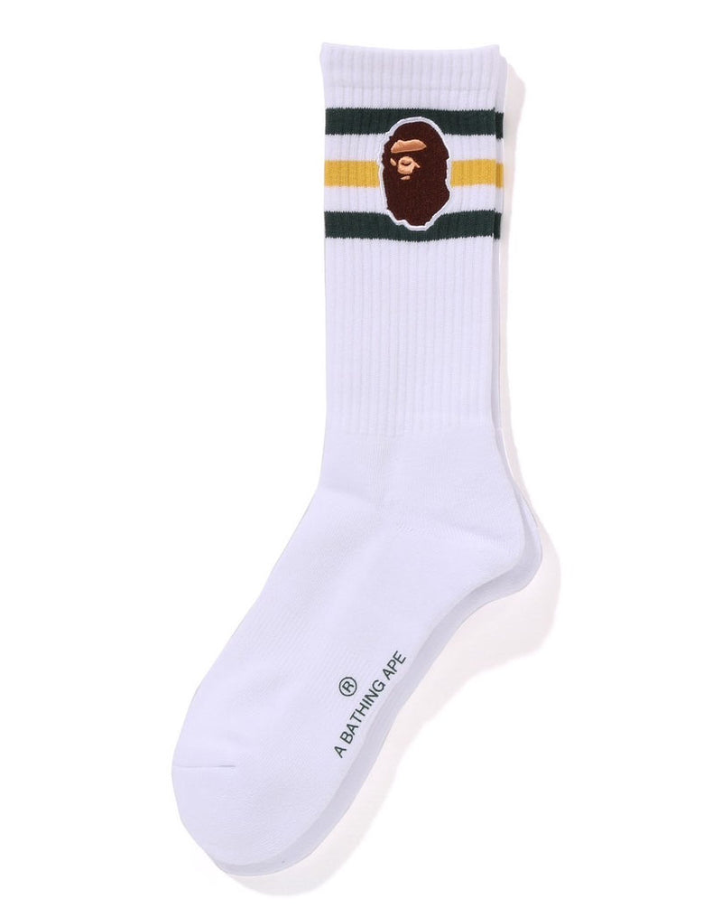 A BATHING APE APE HEAD SOCKS