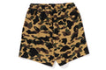 A BATHING APE 1ST CAMO JACQUARD ONE POINT RELAXED FIT SWEAT SHORTS