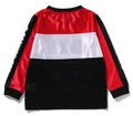 A BATHING APE BAPE KIDS BAPE MESH LS TEE