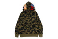 A BATHING APE 1ST CAMO SHARK FULL ZIP HOODIE