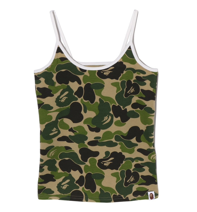 A BATHING APE Ladies' ABC CAMO CAMISOLE