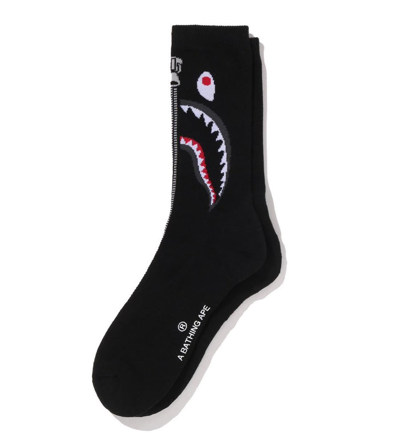 A BATHING APE SHARK JACQUARD SOCKS