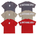 A BATHING APE PIGMENT PRINT APE HEAD RELAXED FIT TEE