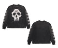 A BATHING APE BAPE x SAINT MXXXXXX SKULL L/S TEE
