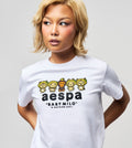 A BATHING APE BAPE x AESPA BABY MILO LEMONADE RELAXED FIT TEE