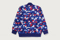 A BATHING APE STA STRIKE CAMO RELAXED FIT TRACK JACKET