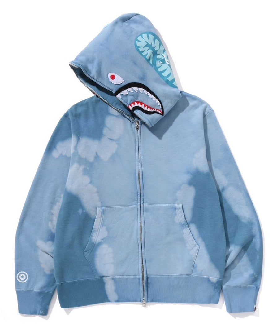 パーカー HAND DYE SHARK FULL ZIP HOODIE レディース A BATHING APE｜HAND DYE SHARK FULL ZIP HOODIE | Rakuten
