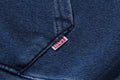 A BATHING APE Ladies' INDIGO PULLOVER HOODIE