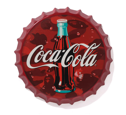 A BATHING APE BAPE x COCA-COLA SIGN