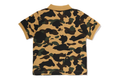 A BATHING APE BAPE KIDS 1ST CAMO ONE POINT POLO SHIRT