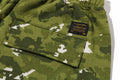 A BATHING APE MULTI PIXEL CAMO BAPE STA LOGO CARGO RELAXED FIT SWEAT SHORTS