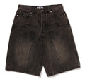 A BATHING APE BAPE STA PATCH 13 OZ RELAXED FIT DENIM SHORTS