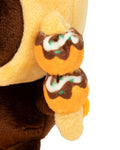 A BATHING APE BABY MILO STORE BABY MILO PLUSH DOLL KEYCHAIN TOKOYAKI