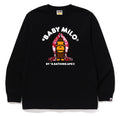 A BATHING APE ABC CAMO MILO HOODIE L/S TEE