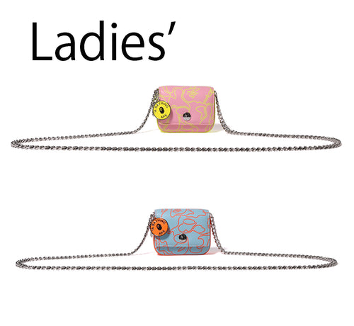 A BATHING APE Ladies' NEON CAMO MICRO SHOULDER BAG
